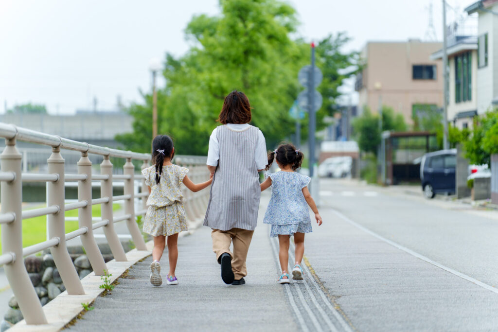 おさんぽの様子